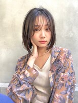 ロイジー(roijir)&nbsp;表参道 roijir アゴ下ボブ×シースルーバング