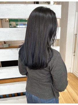 ロイズ 自由が丘(Roys) フロントレイヤーロング&ネイビーダークグレー☆