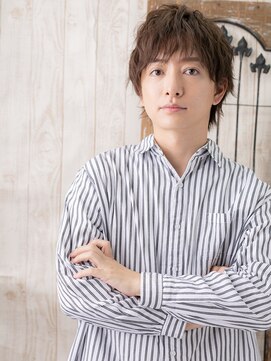 理容ハンサム 戸田公園店 ミックスパーマでセクシー★くせ毛ショートD