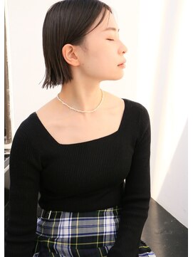 ドロップ(drop) 切りっぱなし外ハネボブ・コンパクトボブ【表参道drop】