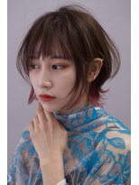 髪質改善と縮毛矯正の専門店 サンティエ(scintiller)&nbsp;大人綺麗な小顔襟足スッキリショートボブ　30代40代50代