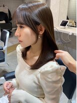 シーシンジュク 新宿南口(Sea shinjuku)&nbsp;韓国風前髪×レイヤーカット【髪質改善/新宿/レイヤーカット】