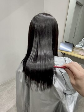 リグ 横浜(Lig.) 髪質改善/縮毛矯正/ストレート/トリートメント/ブルーブラック
