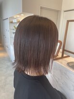 ソレカ(SORECA)&nbsp;【SORECA/ソレカ】外ハネボブ × ピンク系カラー