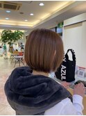 【清楚かわいい】ハイトーンボブ