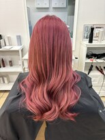 グラスペディア(graspedia)&nbsp;ロングピンクカラー【広島派手髪】【広島ハイトーン】