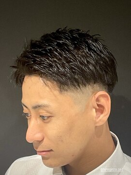 ヒロギンザ 大阪本店(HIRO GINZA) ツーブロックローフェード