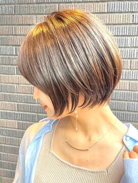 プルーヴ 秋葉原(prove) 30代40代大人女性/前髪ありショートボブ/ショートヘア/髪質改善