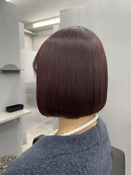 アオアクア バイ グルグル 小岩店(ao akua by GULGUL) ラベンダーピンクボブ