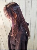 フェイスフレーミング×カシスピンク