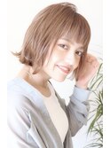【 I. 】30代からのナチュラル前下がりショートボブ 川口
