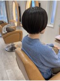 20代30代40代大人可愛い小顔ショート丸みボブカット
