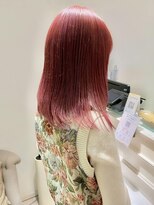 バブ バイネオリーブ(Bab by neolive)&nbsp;自由が丘美髪Wカラーブリーチピンクイメチェン