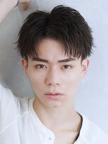 コンフィデンス メンズヘアー(confidence MEN'S HAIR) アクティブショート スパイキーショート ツーブロック 黒髪