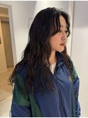 レディースパーマ ロング  くるくるパーマ