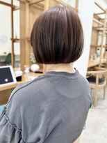 セイドット リー(Say. Ree)&nbsp;Say.ショートボブチェリーブラウンチェリーレッドデジタルパーマ