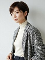 オレンジ梅田店(ORANGE)&nbsp;ショートヘアー/大人ショート/モカブラウンカラー【ミナ】