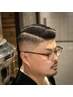 【バーバースタイル】カット＋フェード6248円　※スキンフェードの場合6798円