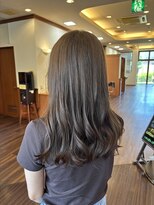 ディール D-R グレージュカラー/夏カラー/髪質改善/ヘッドスパ/20代/30代