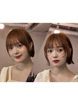 女性らしい柔らかい質感と、どこから見ても綺麗なシルエットに…。絶妙なカット技術で理想のスタイル実現♪