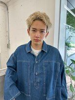 ヒュー 広島(HEW)&nbsp;スパイキーショート/金髪短髪/ツーブロック/刈り上げ/Y2K