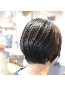 ポタム 東中野(potamu) ナチュラルストレートショートボブ