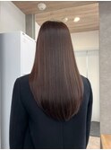 レイヤー×透明感カラー×髪質改善