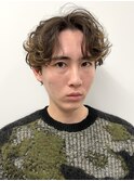 【寺本】くせ毛活かし外国人風センターパート