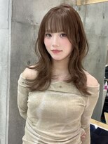 ロンドメリア 天神大名店(Lond Melia) 黒髪カタログ/オリーブグレー/ココアベージュ/小顔に見せるヘア