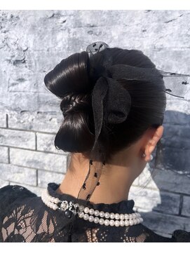 【カチモリリボンヘア】