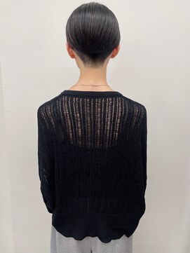 ラウンジ モリオ イケブクロ(Lounge MORIO Ikebukuro) 【morio池袋】刈り上げ前下がりショート*