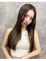 シオヘアーセカンド 西新2号店(Sio.hair 2nd)&nbsp;水素トリートメントインカラーでつやつやストレートスタイル