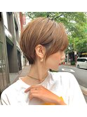 髪質改善/大人ガーリー/似合わせカット/ショートボブ前髪/大宮