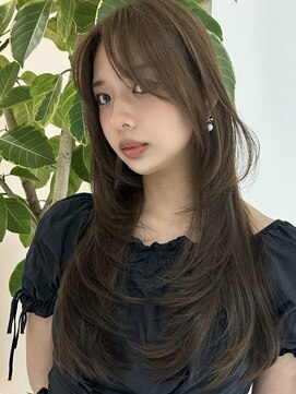 ヨロ 小岩(YOLO) ハイライトレイヤーカットダブルカラーイルミナカラーオージュア