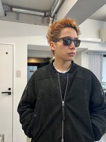 シンク(sync)&nbsp;メンズブリーチカラー ダブルカラー　スパイキーショート 大阪