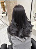 10代20代30代／ラベンダー／レイヤー／髪暇改善/透明感カラー