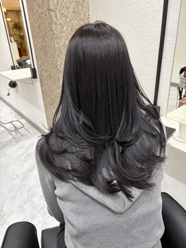 ヴィア 京都烏丸(Via) 10代20代30代／ラベンダー／レイヤー／髪暇改善/透明感カラー