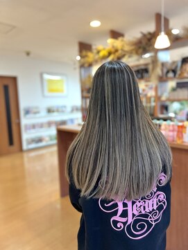 スタジオフィット(STUDIO FITTO) ★バレイヤージュ(ハイライトグラデーション)ロングヘア★