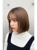 ナチュラルボブ30代40代髪質改善オージュア白髪染め北上尾上尾