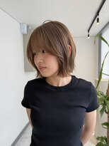 ヴィア 京都烏丸(Via)&nbsp;ブリーチ１回ミルクティボブ