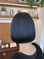エンテ(en-te:) ボブ ブリーチカラー