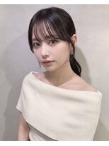 ルイス 宝塚(Luis)&nbsp;LUISディープチョコレートブラウンこなれヘア
