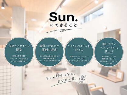 サンドット(Sun.)の写真