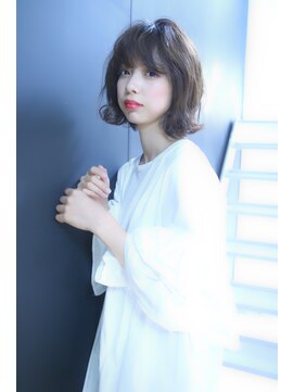 ブーケ(BOUQUET) 小顔・無造作・ジグザグバング・カール・外ハネ・ボブ・大人ボブ