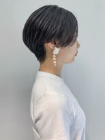 テトヘアー(teto hair)&nbsp;short(ハンサムショート、グレー、濃いアッシュ)