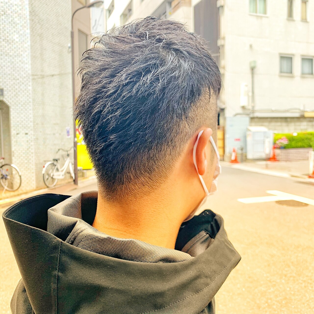 2mm ショートジョン メンズ ブラック（未使用） N.HOOLYWOOD】- FLARE SHIRT・BALMACAAN COAT・EASY SLACKS