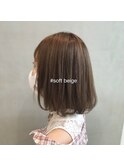 ミニボブで柔らかい質感と可愛い毛先☆
