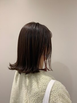 テイラー(Taylor) 【Taylor 】大宮  チョコレートブラウン×外ハネボブ