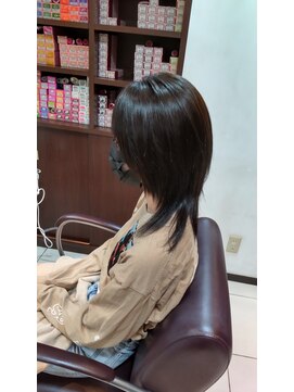 ヘアーメイクココ(HAIR MAKE COCO) 縮毛矯正ナチュラルウルフ