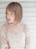 夏に向けて！ハイトーンショートボブ♪